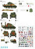 Star Decals 35-C1078 M4A3 Gun Tank and Flame Tank 1/35